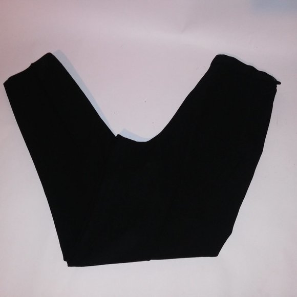 Larry Levine Suit Jacket Pants‎ Blazer & Slacks Size 8 Womens Black Solid - Picture 9 of 16